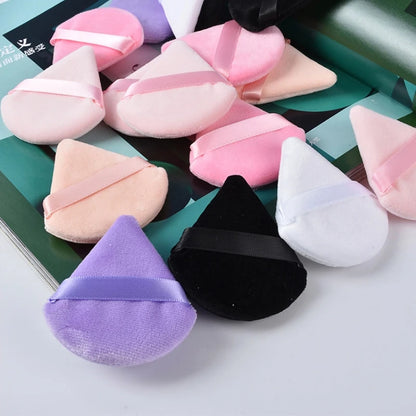 kit 2 Triangular Powder Puff Makeup Sponges
