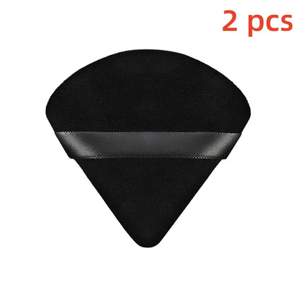 kit 2 Triangular Powder Puff Makeup Sponges
