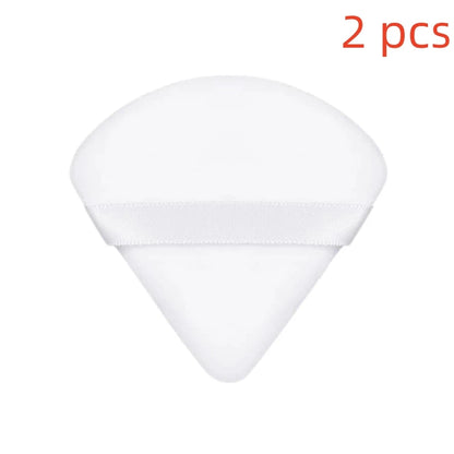 kit 2 Triangular Powder Puff Makeup Sponges