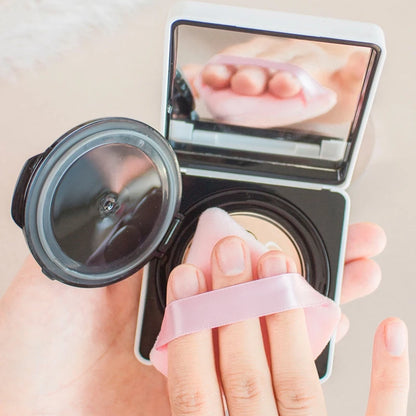 kit 2 Triangular Powder Puff Makeup Sponges